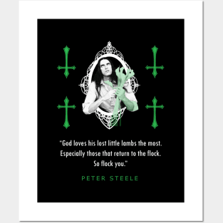 Peter Steele Type O Negative_Flock You Posters and Art